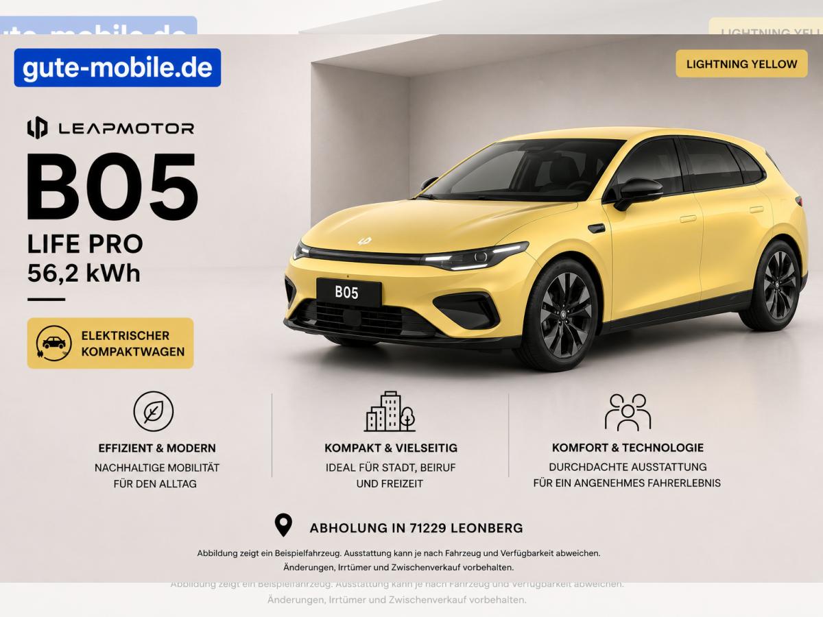Leapmotor B05 Life Pro 56,2 kWh bild
