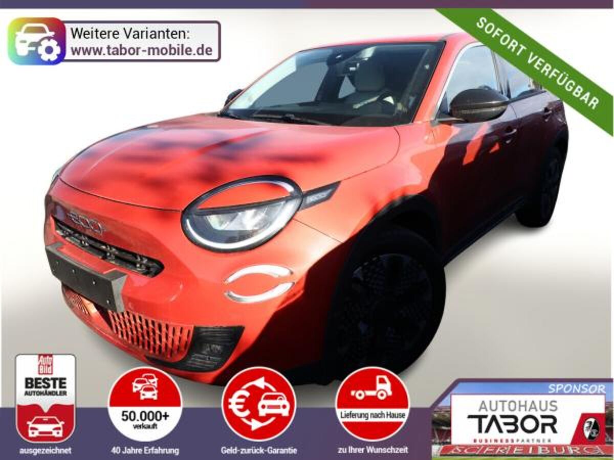 Fiat 600 La Prima -OBC WärmeP Massage Nav Keyl bild