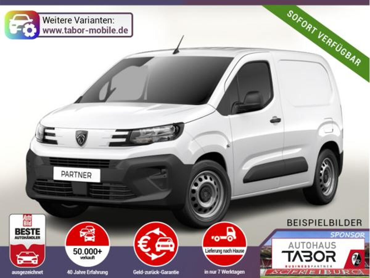 Peugeot Partner L1 LED CarPlay E-Rad PDC Klima Temp DigC bild