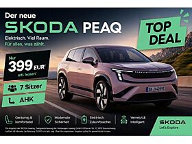 Skoda Peaq ⚠️ TOP DEAL ⚠️ # Selection 90 # 7-Sitzer # AHK # Farbe frei wählbar # 622 Km Reichweite # Bestellfah