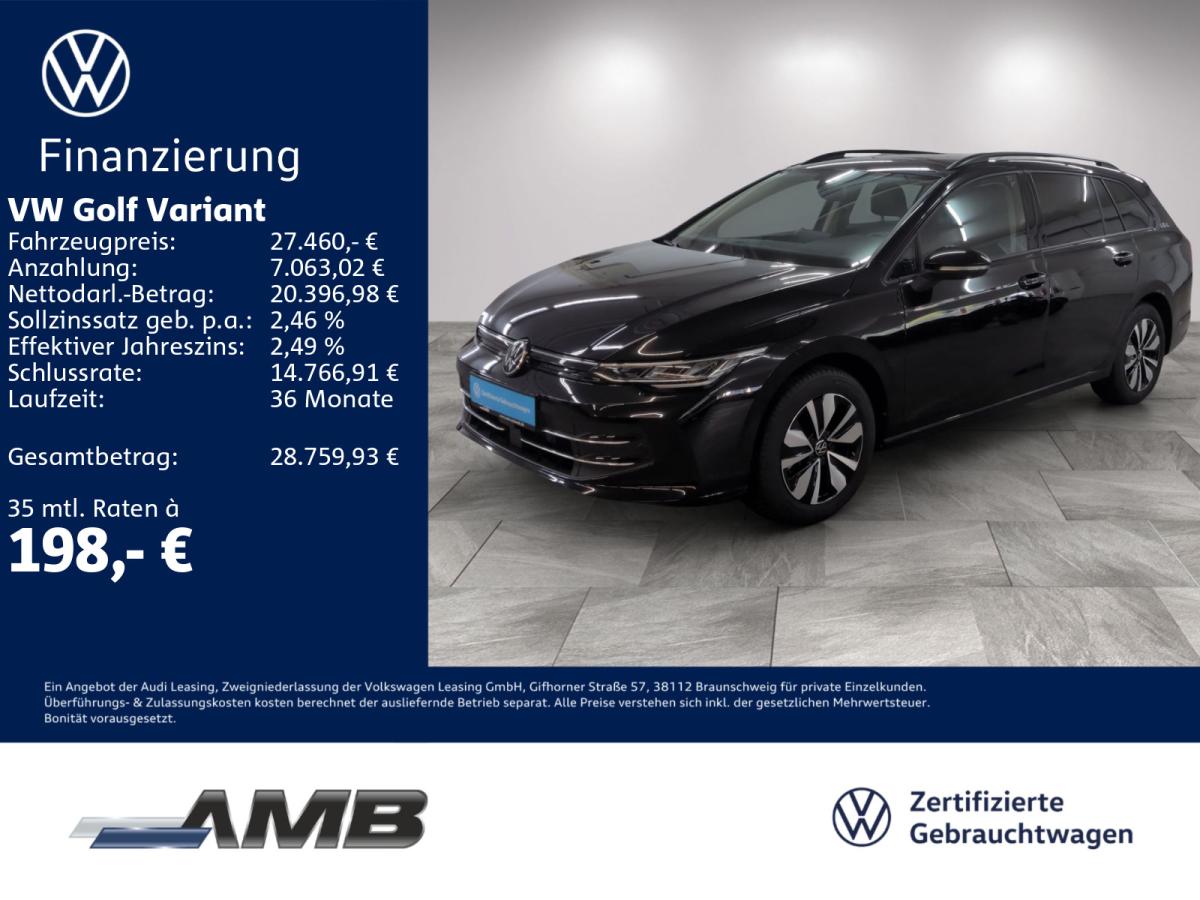 Volkswagen Golf Variant Goal 1.5 TSI AHK/Standhzg/04.30Garantie bild