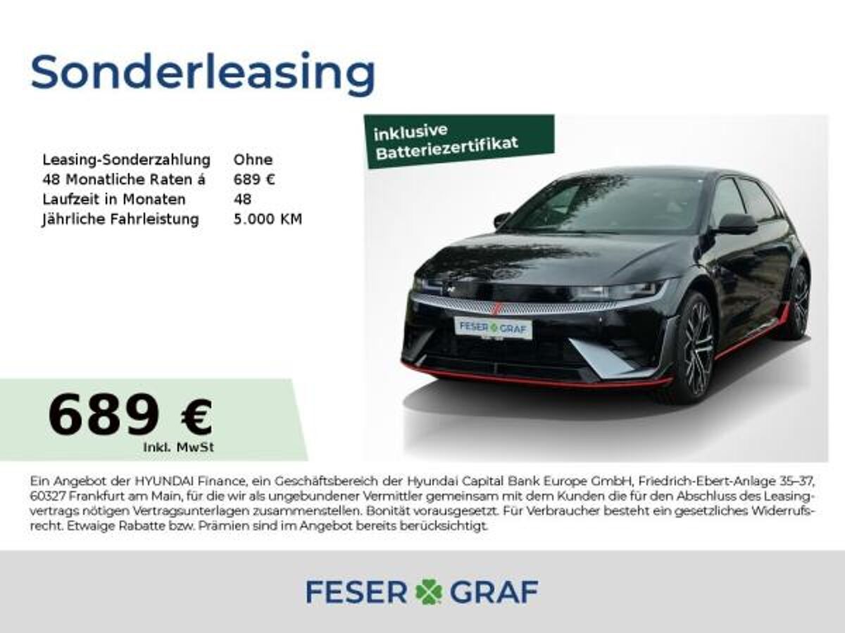 Hyundai IONIQ 5 Ioniq 5 N-PERFORMANCE PANO LED SHZ LHZ CARPLAY bild