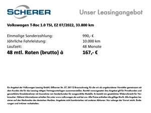 Volkswagen T-Roc 1.0 TSI 🚨Bitte Beschreibung lesen🚨 bild 2