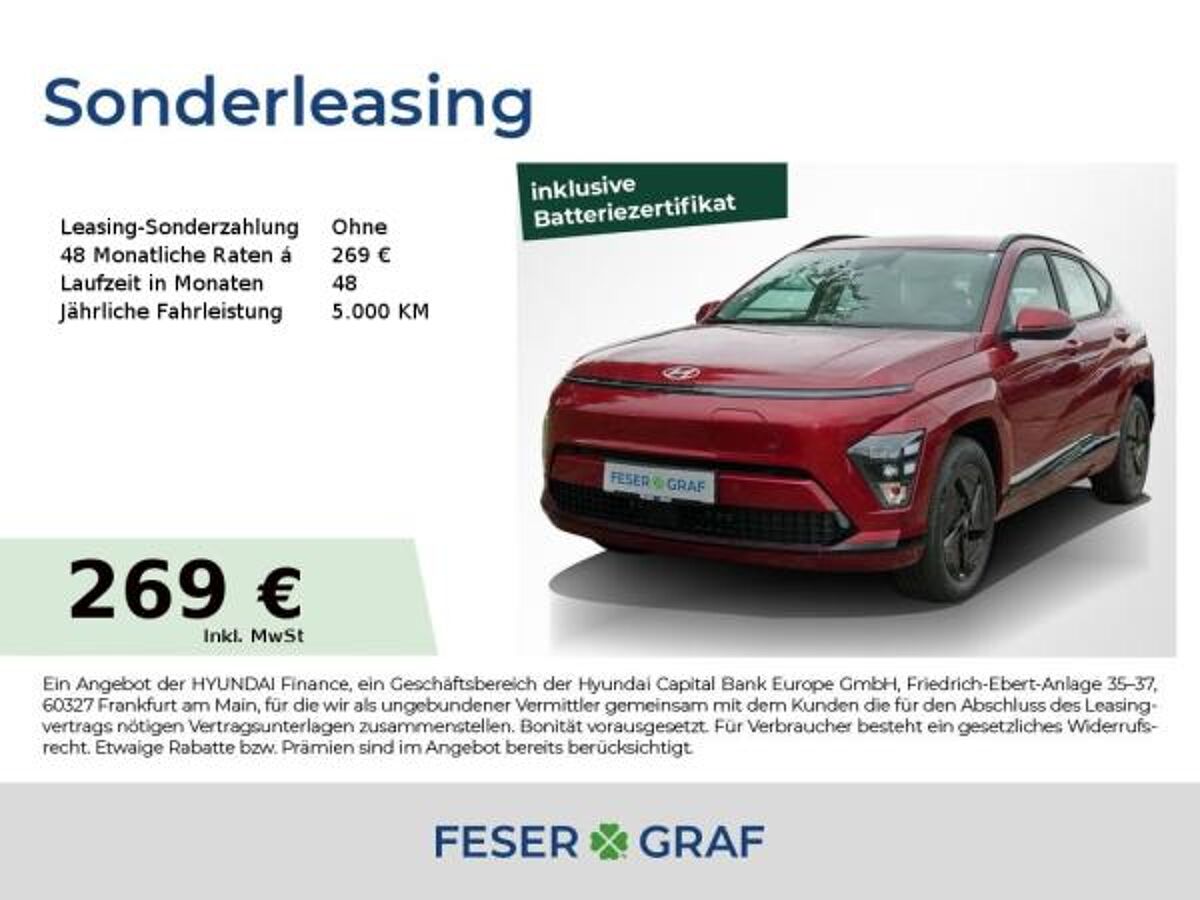 Hyundai KONA Kona SELECT NAVI LED CARPLAY KLIMA KAMERA bild