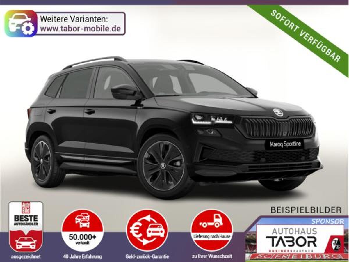 Skoda Karoq DSG Sportl Pano AHK Matrix 5J/100k Nav 360 bild