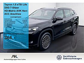 Volkswagen Tayron 1.5 eTSI Life DSG 7-Sitzer HD-Matrix AHK Navi ACC AreaView Volkswagen Tayron 1.5 eTSI Life DSG 7-Sitzer HD-Matrix AHK Navi ACC AreaView