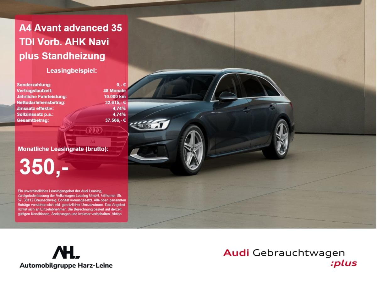 Audi A4 Avant advanced 35 TDI Vorb. AHK Navi plus Standheizung bild