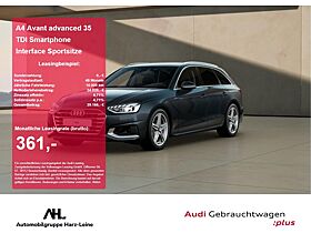 Audi A4 Avant advanced 35 TDI Smartphone Interface Sportsitze vorne Standheizung Audi A4 Avant advanced 35 TDI Smartphone Interface Sportsitze vorne Standheizung