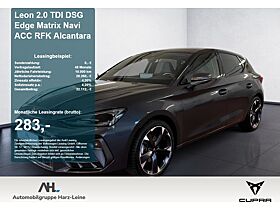Cupra Leon 2.0 TDI DSG Edge Matrix Navi ACC RFK Alcantara Cupra Leon 2.0 TDI DSG Edge Matrix Navi ACC RFK Alcantara