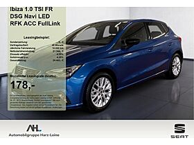 Seat Ibiza 1.0 TSI FR DSG Navi LED RFK ACC FullLink Seat Ibiza 1.0 TSI FR DSG Navi LED RFK ACC FullLink