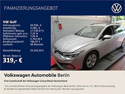 Volkswagen Golf Variant VIII 1.0 eTSI DSG Life LED SHZ PDC