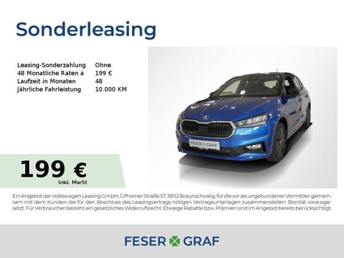 Skoda Fabia Selection 1,0 TSI DSG - SHZ,LED,Kamera bild