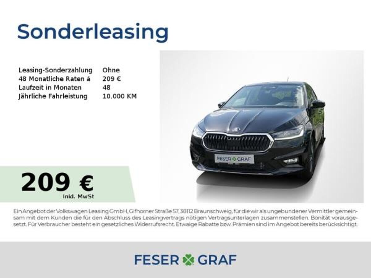 Skoda Fabia Balance 1,0 TSI - LHZ, SHZ, ACC bild