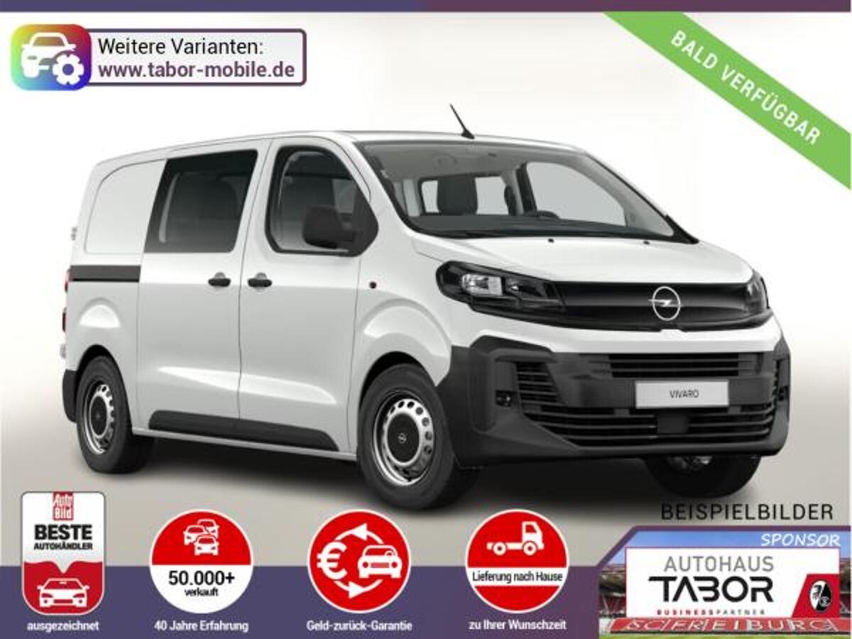 Opel Vivaro DoKa AT8 M AHK CityP Kam Carpl Sight&Ligh bild