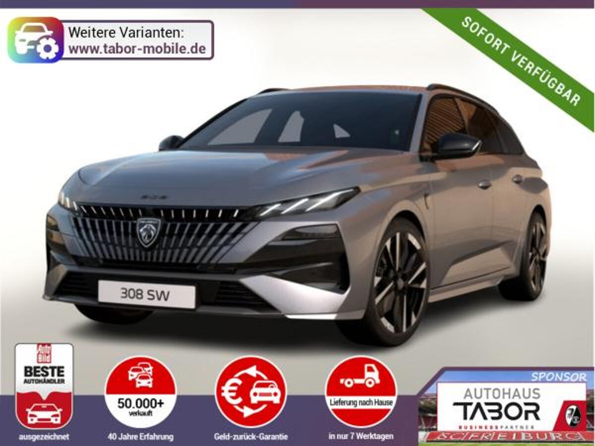 Peugeot 308 SW GT Exclusive MY26 Alcant. 360 AHK eHK Nav bild