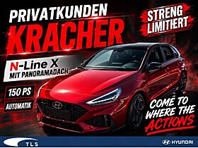 Hyundai i30 N Line X MY26 *I30 Spezial* 150PS Automatik  Panorama-Dach ultimate Red
