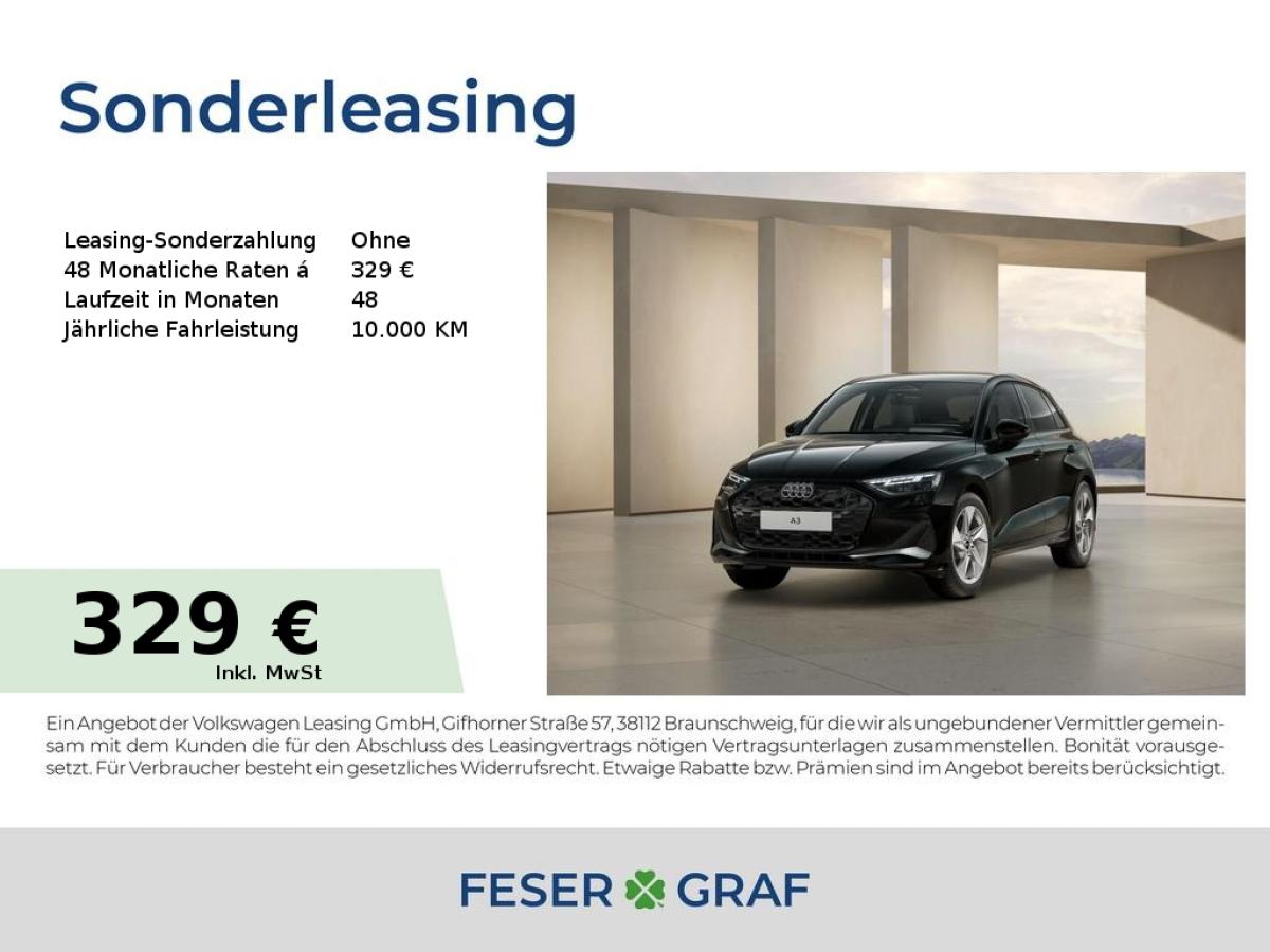 Audi A3 Sportback advanced TFSI LED PDC Tech plus bild