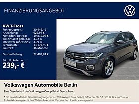Volkswagen T-Cross 1.0 TSI DSG Style Navi LED SHZ ACC PDC Volkswagen T-Cross 1.0 TSI DSG Style Navi LED SHZ ACC PDC