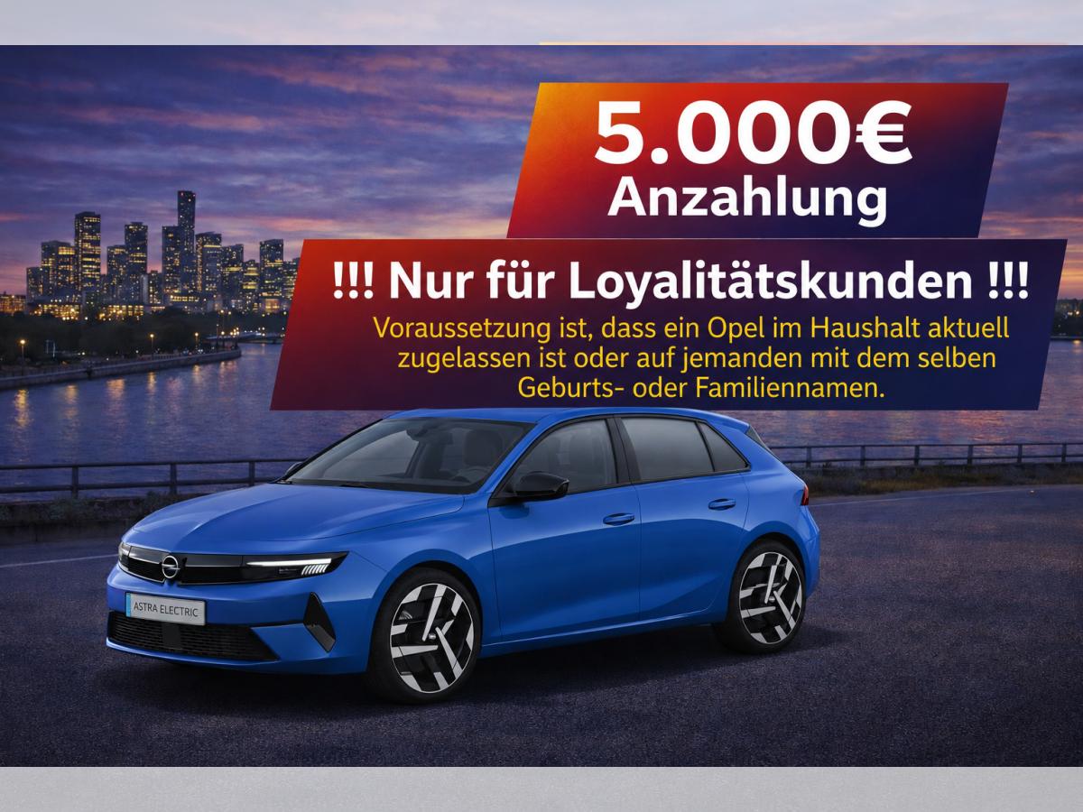 Opel Astra 💥🚀🔋!Nur für Loyalitätskunden!*5.000€ Anzahlung*Bestellfahrzeug*🔋💥🚀 bild