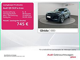 Audi Q6 e-tron Q6 SUV e-tron perf. S line Navi Matrix AHK 360° Audi Q6 e-tron Q6 SUV e-tron perf. S line Navi Matrix AHK 360°