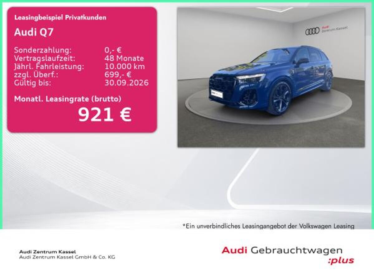 Audi Q7 3.0 TFSIe quattro S line Laser B&O AHK 360° bild