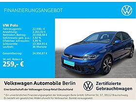 Volkswagen Polo 1.0 TSI R-Line (EURO 6d) Volkswagen Polo 1.0 TSI R-Line (EURO 6d)