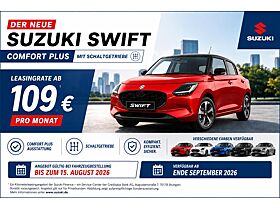 Suzuki Swift "Comfort+" Nur bis 15.08.2026 !!! Verschiedene Farben !!! Suzuki Swift "Comfort+" Nur bis 15.08.2026 !!! Verschiedene Farben !!!