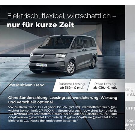 VW T6 Multivan leasen
