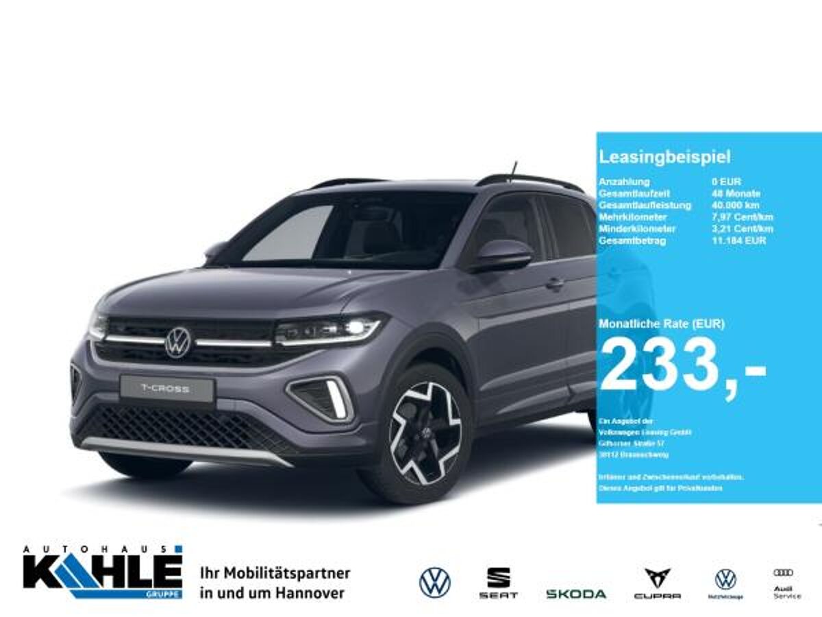 Volkswagen T-Cross 1.0 TSI DSG R-Line Travel&Comfort bild