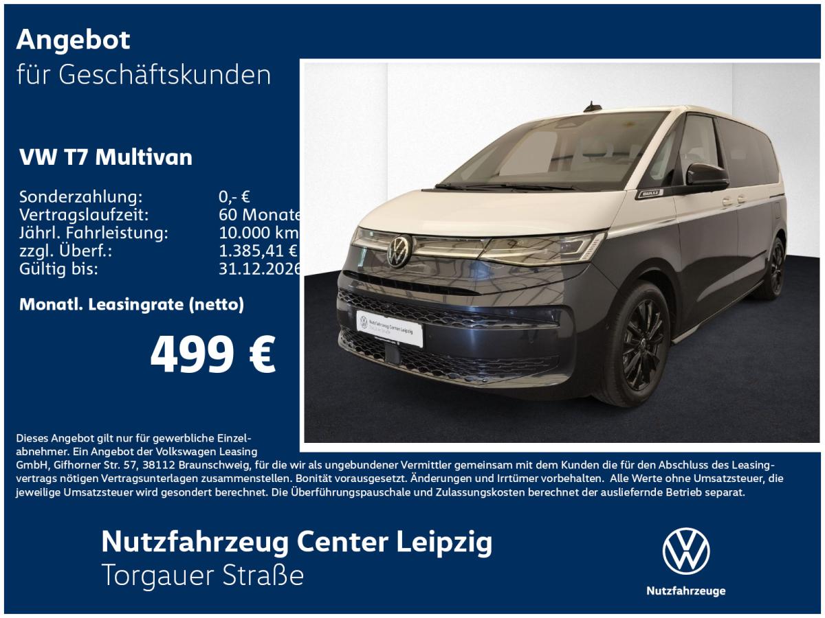 Volkswagen Multivan ENERGY 2.0 l TDI DSG*NAVI*STHZ bild