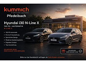 Hyundai i30 N Line X VOLLAUSSTATTUNG ZULASSUNG AUGUST 2026 150PS Automatik Hyundai i30 N Line X VOLLAUSSTATTUNG ZULASSUNG AUGUST 2026 150PS Automatik