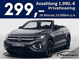 Volkswagen T-Roc Cabriolet R-Line 1.5 l TSI OPF 110 kW (150 PS) 7-DSG NP: 55.895,- Volkswagen T-Roc Cabriolet R-Line 1.5 l TSI OPF 110 kW (150 PS) 7-DSG NP: 55.895,-