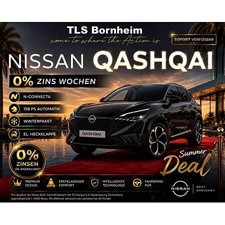 Nissan Qashqai leasen