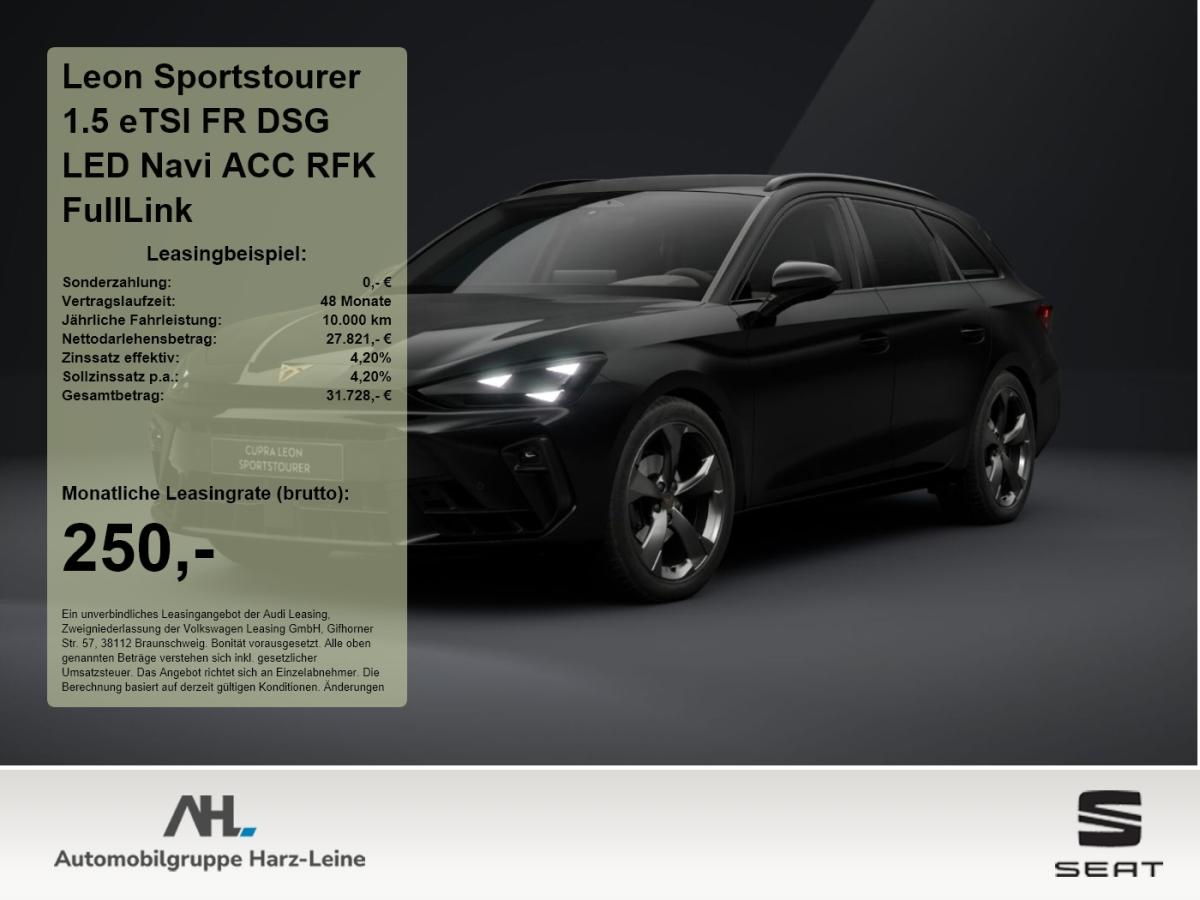 Seat Leon Sportstourer 1.5 eTSI FR DSG LED Navi ACC RFK FullLink bild