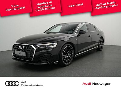 Audi A8 eHybrid quattro S line ab mtl. € 739,-¹  🏁 0,5% Dienstwagenbesteuerung / SOFORT VERFÜGBAR  🏁