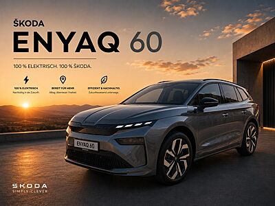 Skoda ENYAQ Enyaq Sportline 60 AHK Transport Winter Advanced❗❗❗Aktion bis 31.08.2026❗❗❗