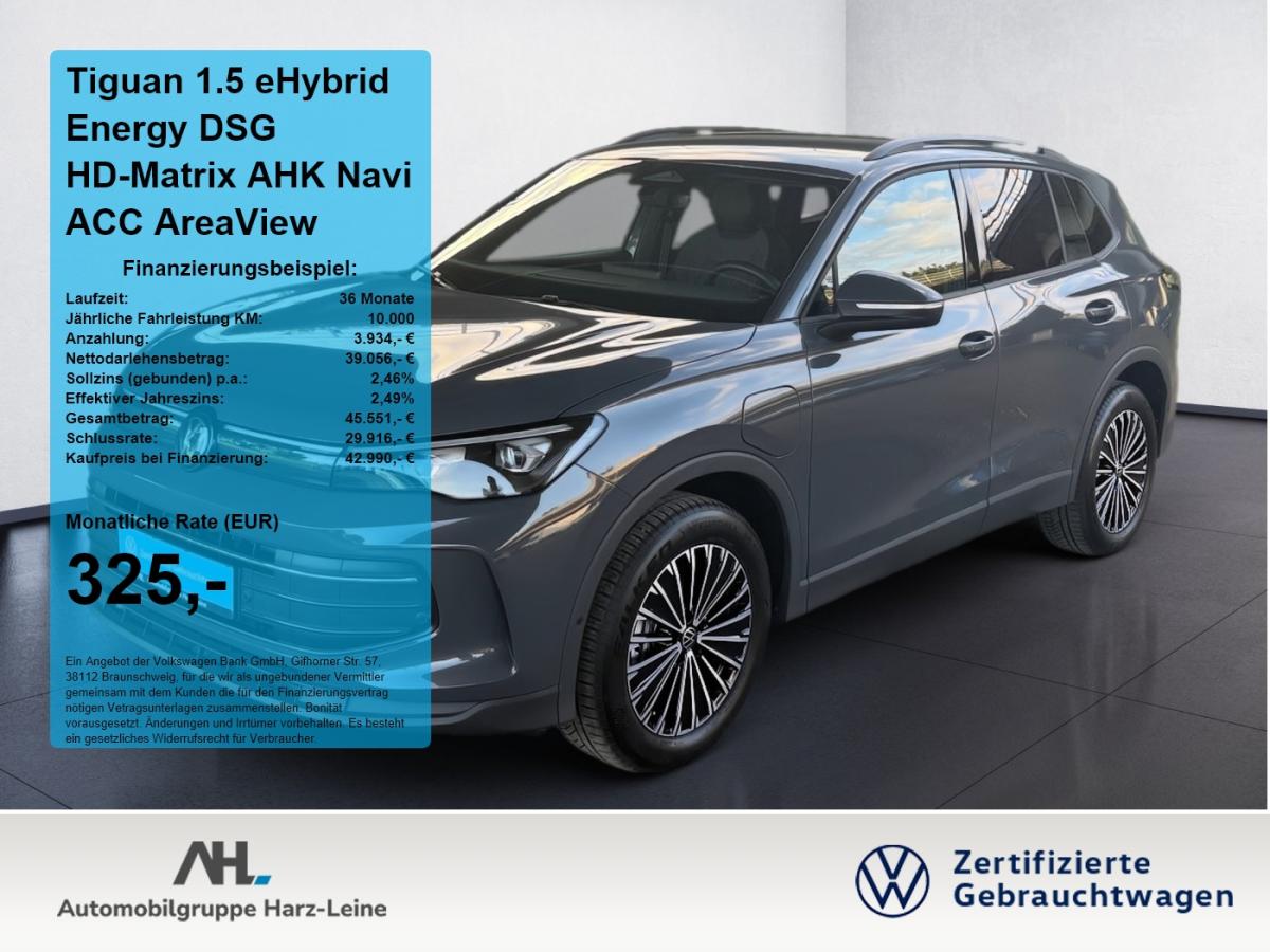 Volkswagen Tiguan 1.5 eHybrid Energy DSG HD-Matrix AHK Navi ACC AreaView bild