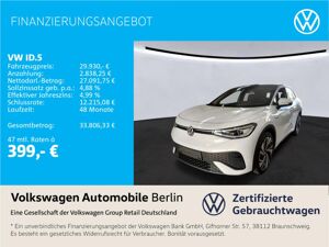 Volkswagen ID.5 Pro 128/77 Climatronic Pano Navi LED ACC SHZ bild 1