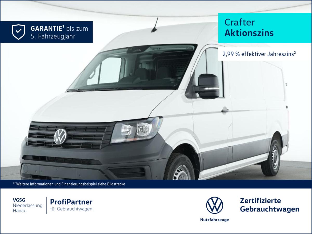 Volkswagen Crafter Kasten Mittel Vorb. AHK Klima Kamera DAB bild
