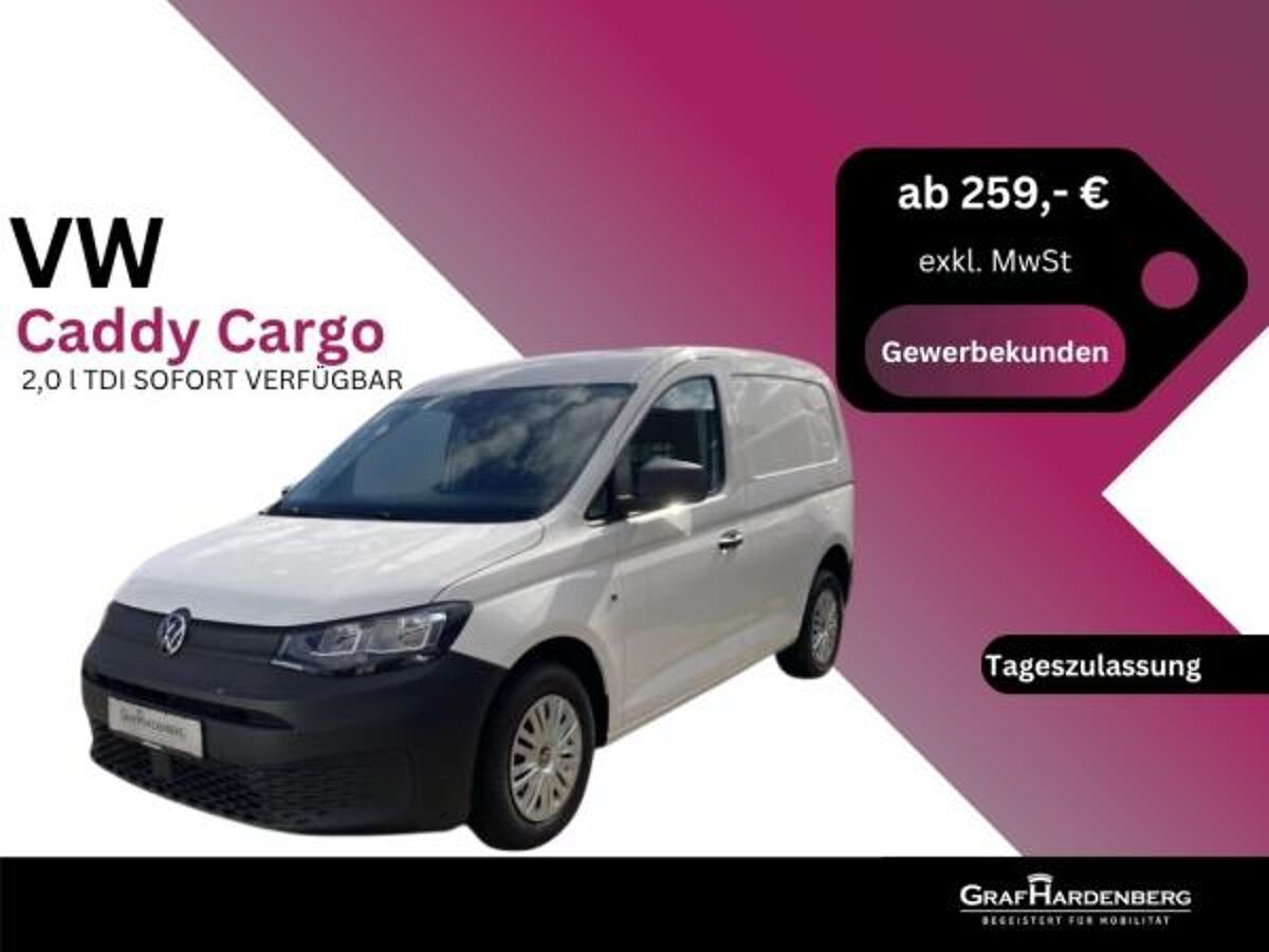 Volkswagen Caddy Cargo 2,0 l TDI SOFORT VERFÜGBAR bild