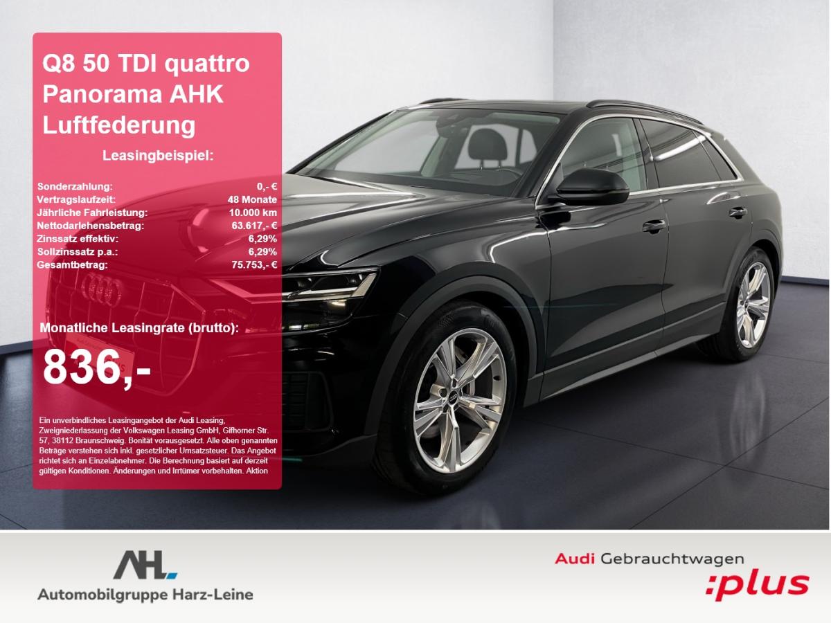 Audi Q8 50 TDI quattro Panorama AHK Luftfederung ACC bild