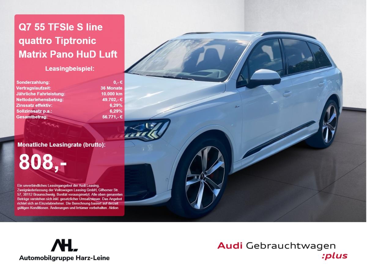 Audi Q7 55 TFSIe S line quattro Tiptronic Matrix Pano HuD Luft bild