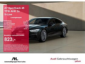 Audi A7 Sportback 45 TFSI AHK 2x S-Line 360 3xKlima Audi A7 Sportback 45 TFSI AHK 2x S-Line 360 3xKlima