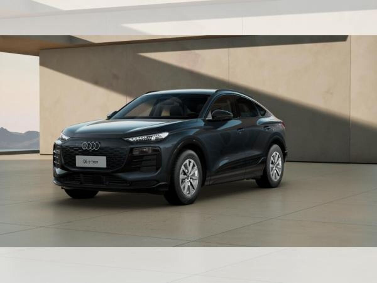 Audi Q6 e-tron Sportback quattro, AHK, Leder, Matrix, B&O, Luftfederung, 8-Fach bereift bild