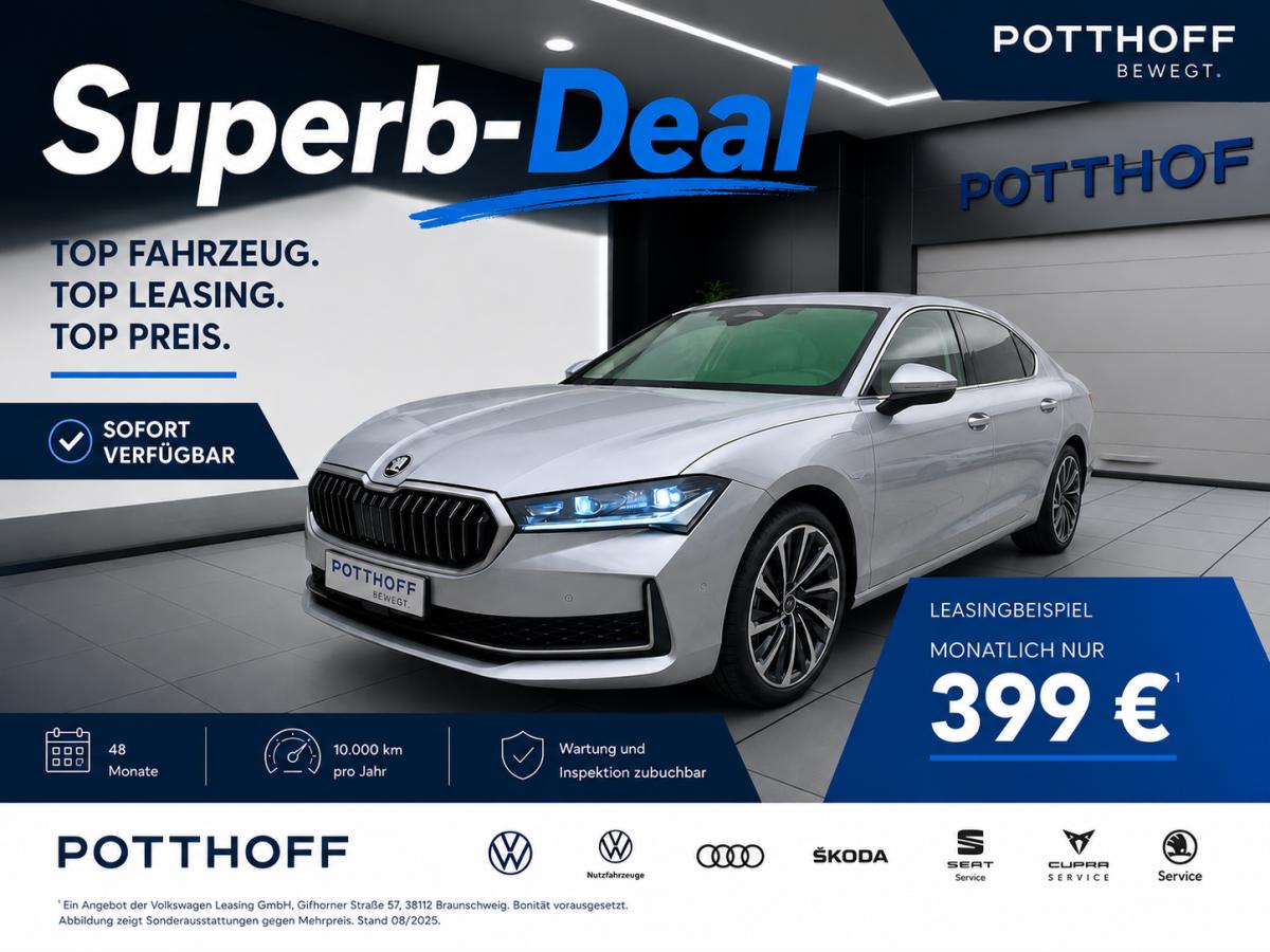 Skoda Superb Limo 1.5 TSI iV DSG - L&K💥Superb-Deal💥AHK 360° NAVI SITZHZG bild