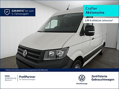 Volkswagen Crafter Kasten mittlerer Radstand AHK Vorbereitung