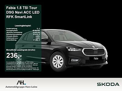 Skoda Fabia 1.5 TSI Tour DSG Navi ACC LED RFK SmartLink