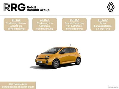Renault Twingo Evolution 80 hp SONDERANGEBOT!