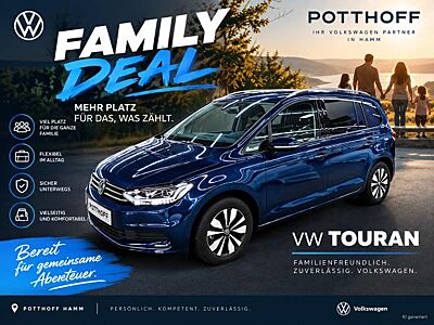 Volkswagen Touran 1.5 TSI GOAL DSG💥FamilyDeal💥7-Sitzer NAVI AHK KLIMA SHZG