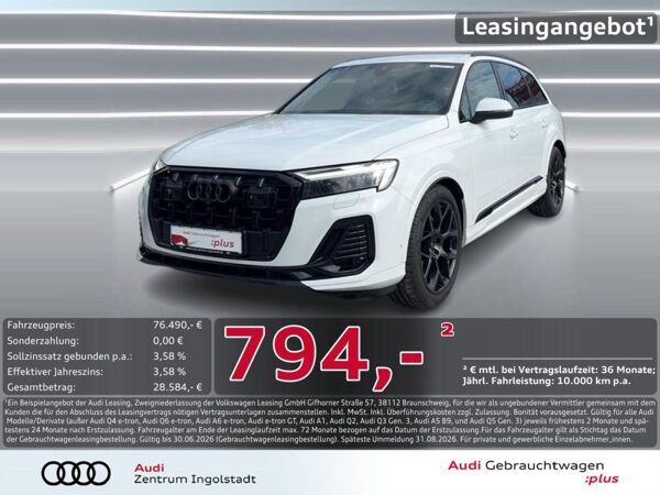 Audi Q7 50 TDI qu S line Luft AHK B&O STHZG MATRIX bild